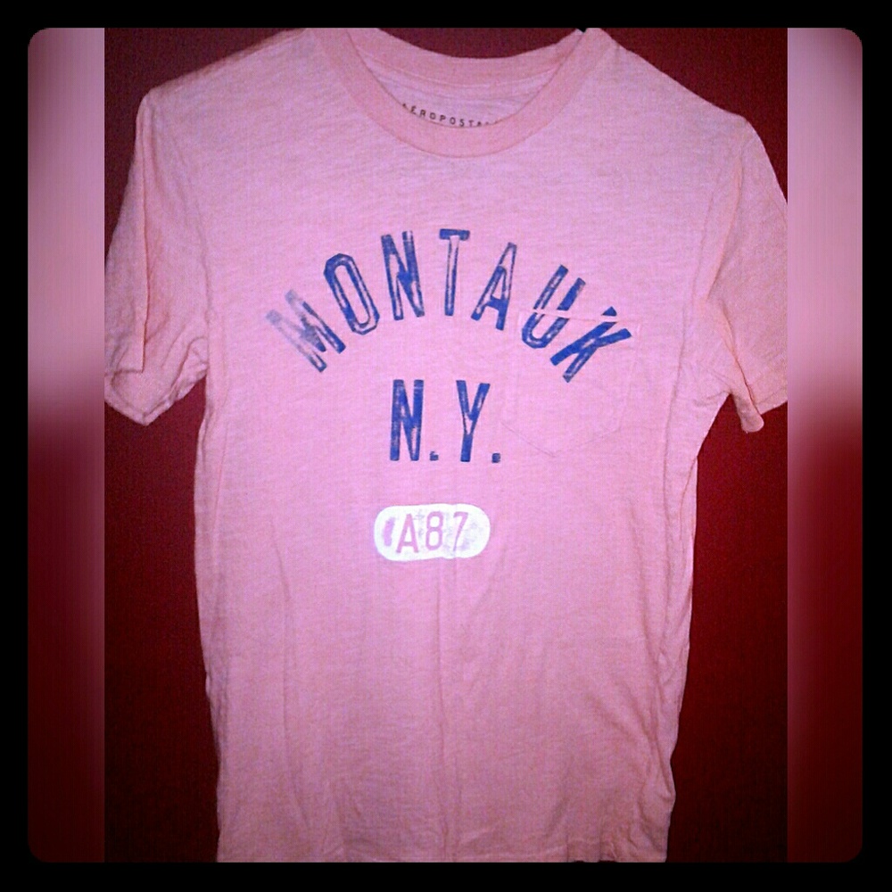 Aeropostale Front Pocket Unisex Tshirt☡👍
